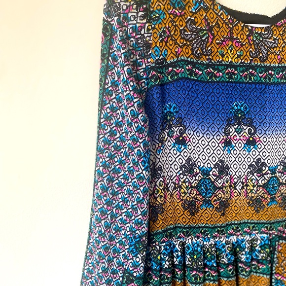 Zara Long Sleeve Maxi Dress - Picture 4 of 9